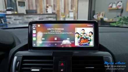 BMW 1시리즈(F20) 10.25인치 무선 애플 카플레이 & 안드로이드 오토 터치 모니터 설치 / 경남 창원
