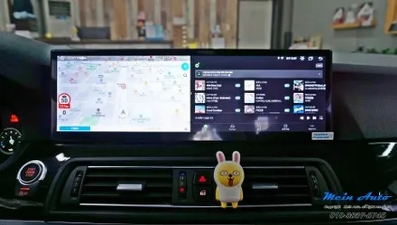 BMW 5시리즈(F10) 14.9인치 안드로이드 올인원 설치 / 경남 창원