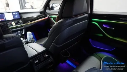 BMW 5시리즈(F10) 밝은 광량과 다양한 기능의 액티브 앰비언트 설치 / 경남 창원