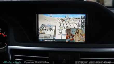 벤츠 E클래스(W212) 지니 넥스트 V4 탑재 아이머큐리 CSS3 Light G 장착 / 경남 창원 마산 진해 수입차 벤츠 터치 네비게이션 장착 전문 / 경남 창원