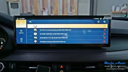 BMW X5(F15) 14.9인치 와이드 스크린 안드로이드 올인원 설치 / 경남 창원