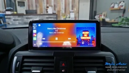 BMW 1시리즈(F20) 10.25인치 무선 애플 카플레이 & 안드로이드 오토 터치 모니터 설치 / 경남 창원