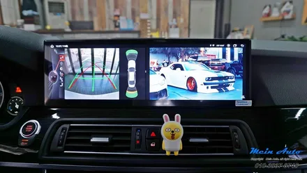 BMW 5시리즈(F10) 14.9인치 안드로이드 올인원 설치 / 경남 창원