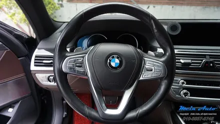 BMW 7시리즈(G12) 바워스 앤 윌킨스 앰비언트 스피커 커버, 크리스탈 기어봉 3종 세트, 최신형 D컷 M핸들 설치 / 경남 창원