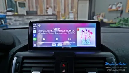 BMW 1시리즈(F20) 10.25인치 무선 애플 카플레이 & 안드로이드 오토 터치 모니터 설치 / 경남 창원
