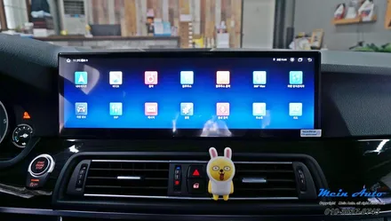 BMW 5시리즈(F10) 14.9인치 안드로이드 올인원 설치 / 경남 창원
