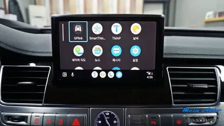 2015년 아우디 A8(D4) 유무선 애플 카플레이 & 안드로이드 오토, 아이나비 Z8000 블랙박스 / 경남 창원