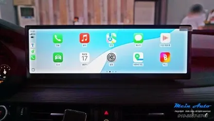 BMW X5(F15) 14.9인치 와이드 스크린 안드로이드 올인원 설치 / 경남 창원