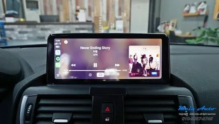 BMW 1시리즈(F20) 10.25인치 무선 애플 카플레이 & 안드로이드 오토 터치 모니터 설치 / 경남 창원