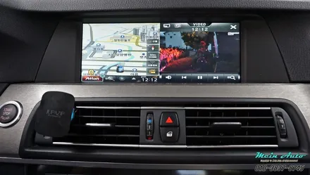 2010년식 BMW 520d(F10) 아틀란 3D 터치 네비게이션 아이머큐리 CSS3 매립 / 경남 창원