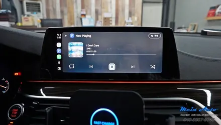BMW 6GT(G32) 무선 안드로이드 오토 사용을 위한 전용 모듈 설치 / 경남 창원