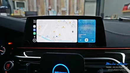 BMW 6GT(G32) 무선 안드로이드 오토 사용을 위한 전용 모듈 설치 / 경남 창원