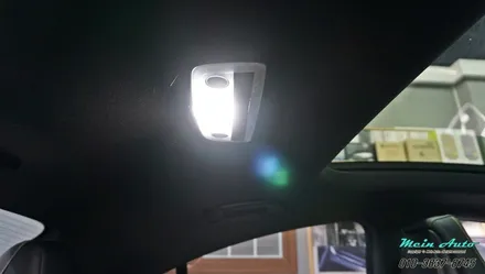 벤츠 CLA 45 AMG 실내등 LED 전구 교체와 일루미스타 장착 / 경남 창원
