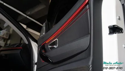 BMW 3GT(F34) 엠비언트 라이트 튜닝과 도어 방음 방진 / 경남 창원