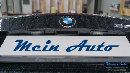 BMW 328i 컨버터블(E93) 순정형 후방카메라와 LED 크롬기어봉 장착 / 경남 창원
