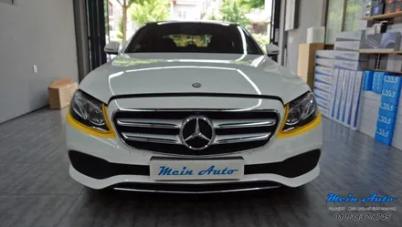 벤츠 E클래스(W213)에 AMG GT 타입 세로 그릴 장착 / 경남 창원