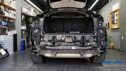 BMW X6(F16) 사각지대 경보 시스템 레이더 센서 방식 측후방 감지기(BSM) 장착 / 경남 창원