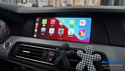 BMW 5시리즈(F10) 535d CIC 카플레이 & 안드로이드 오토 시공 / 경남 창원