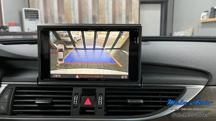 아우디 A6(C7) 35TDI 12.3인치 안드로이드 올인원, 아이나비 QXD7000, 에코파워팩 뉴 S8 / 경남 창원