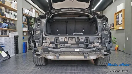 2016년 BMW X6(F16) BSA 측후방 센서, 옵틱글래스 광각 미러 / 경남 창원