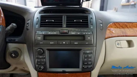 2004년 렉서스 LS430 9인치 안드로이드 올인원 네비게이션, 국산 후방카메라 / 경남 창원