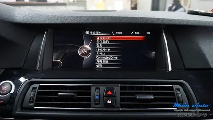 2016년 BMW 5시리즈(F10) 유무선 애플 카플레이 / 안드로이드 오토 / 경남 창원