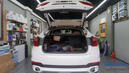 BMW X6(F16) 사각지대의 위험을 줄일 수 있는 BSA 후측방 경보기와 옵틱글래스 광각 미러 설치 / 경남 창원