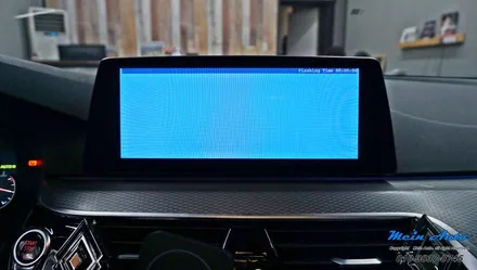 BMW 5시리즈(G30) 티맵, 카카오 내비의 편리한 사용을 위한 순정 애플 카플레이 활성화 / 경남 창원