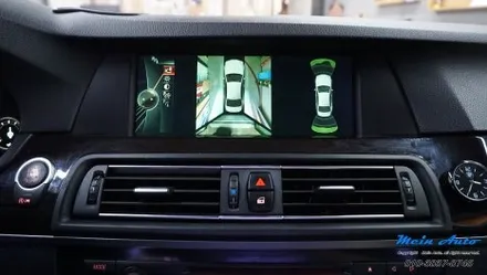 BMW 5시리즈(F10) 돌출형 12.3인치 안드로이드 올인원 설치 / 경남 창원
