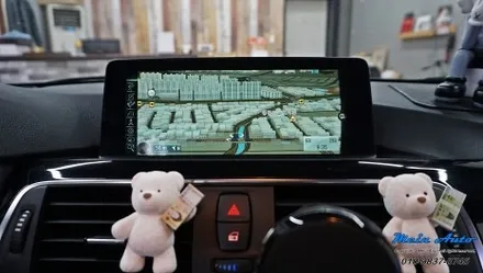BMW 3시리즈(F30) 티맵, 카카오 내비 사용을 위한 무선 애플 카플레이 & 안드로이드 오토 설치 / 경남 창원
