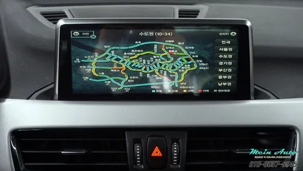 BMW X1(F48)에 아틀란 3D 터치 네비게이션 아이머큐리 CSS3 Light A 장착 / 경남 창원
