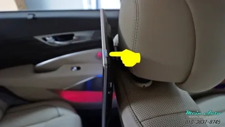 기아 신형 더 K9 뒷좌석에 안드로이드 후석(리어) 모니터 장착 / 경남 창원