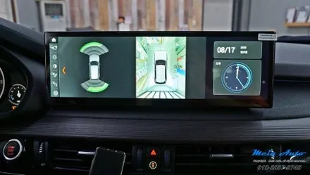 BMW X5(F15) 14.9인치 와이드 스크린 안드로이드 올인원 설치 / 경남 창원