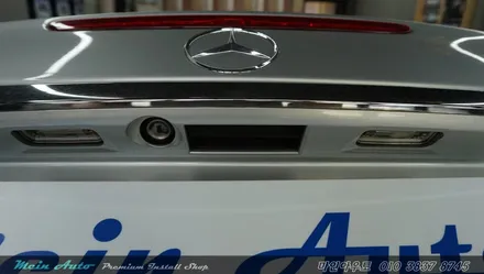 벤츠 구형 E클래스(W211) 아틀란 3D 터치 네비게이션 매립/경남 창원 마산 수입차 터치 네비 매립 장착 / 경남 창원