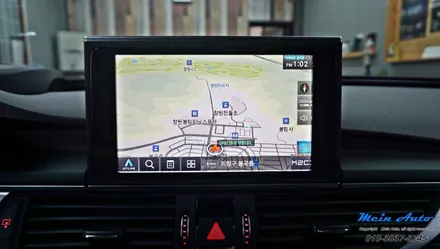 아우디 A6(C7) 50TFSI 안드로이드 셋탑 M2C-200A 카블릿 / 경남 창원