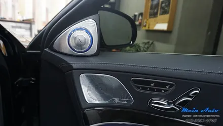 벤츠 S500(W222) 부메스터 전동 트위터, 송풍구 앰비언트 / 경남 창원
