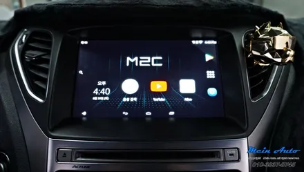 2015년 현대 그랜저 HG 안드로이드 셋탑 M2C-200A / 경남 창원