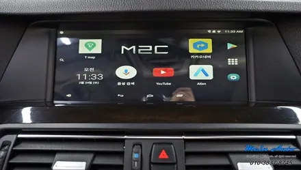 2014년 BMW 5시리즈(F10) 안드로이드 네비게이션 M2C-200A 셋탑 / 경남 창원