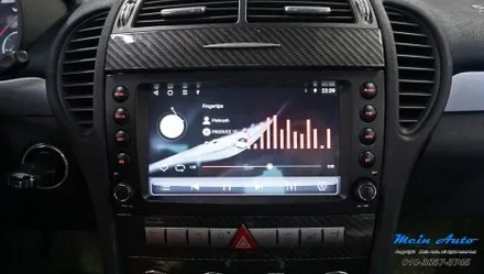 2005년 벤츠 SLK55 AMG(R171) 8인치 안드로이드 올인원 네비게이션 / 경남 창원