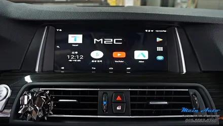 2015년 BMW 5시리즈(F10) 안드로이드 네비게이션 M2C-200A 카블릿 / 경남 창원