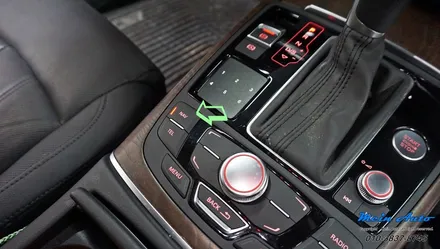 아우디 A6(C7) 순정 MMI 연동 안드로이드 셋탑 네비게이션 M2C-200A 카블릿 설치