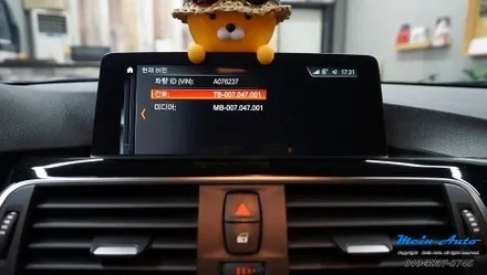 BMW 3시리즈(F30) 애플 카플레이 사용을 위한 순정 활성화 코딩 / 경남 창원