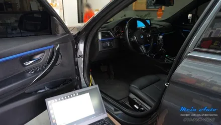 BMW 3시리즈(F30) 티맵, 카카오 내비 사용을 위한 애플 카플레이 순정 활성화 코딩 / 경남 창원