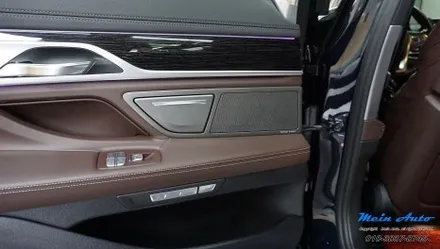 BMW 7시리즈(G12) 바워스 앤 윌킨스 앰비언트 스피커 커버, 크리스탈 기어봉 3종 세트, 최신형 D컷 M핸들 설치 / 경남 창원