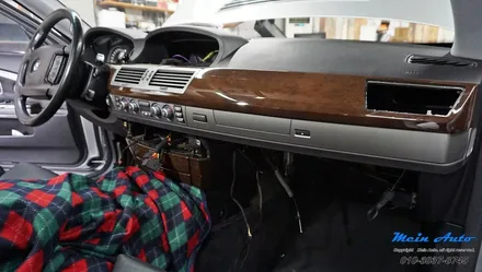 BMW 7시리즈(E65, E66) 12.3인치 안드로이드 올인원, 후방카메라 설치 / 경남 창원