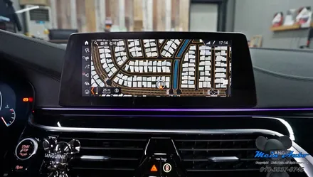 BMW 5시리즈(G30) 무선 안드로이드 오토 사용을 위한 모듈 설치 / 경남 창원