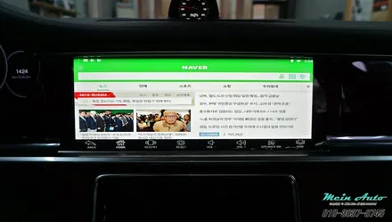 신형 포르쉐 파나메라 안드로이드 네비게이션 모토로이드 / 경남 창원