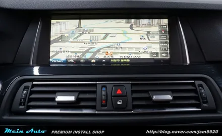 BMW 520d에 특화된 스마트 네비게이션 N-LINK / 경남 창원
