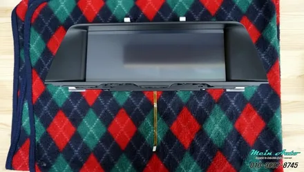 BMW 520d(F10) 아틀란 3D 터치 네비게이션 매립 & 순정 HUD 연동 / 경남 창원 마산 수입차 BMW 터치 네비 매립 전문 / 경남 창원