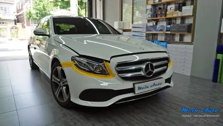 벤츠 E클래스(W213)에 AMG GT 타입 세로 그릴 장착 / 경남 창원